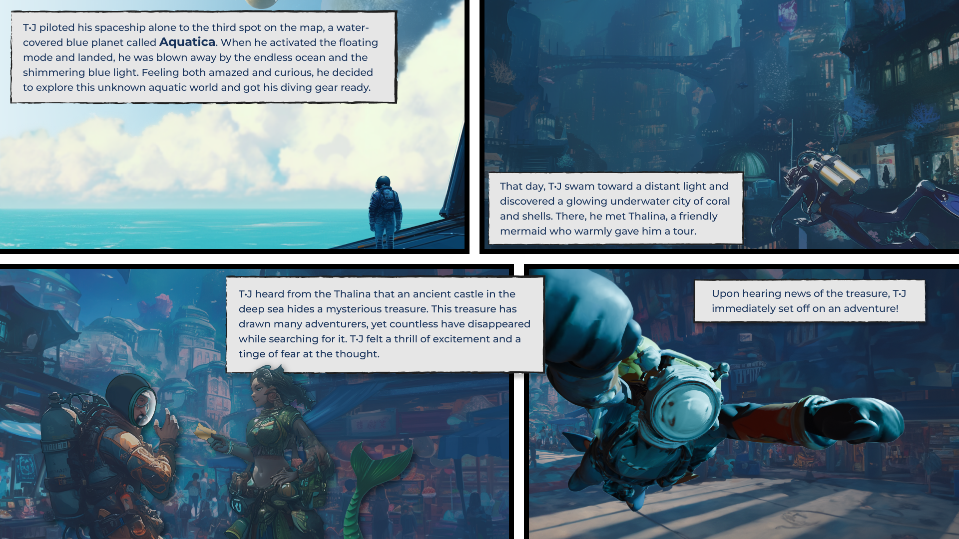 Aquatica Story Frame 1